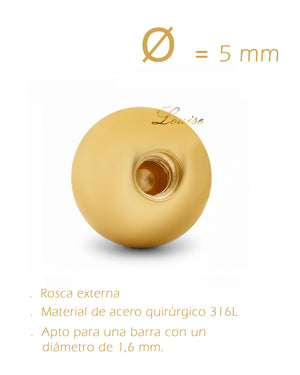 Precioso piercing de ombligo invertido goldplated con flor de circonitas rosa